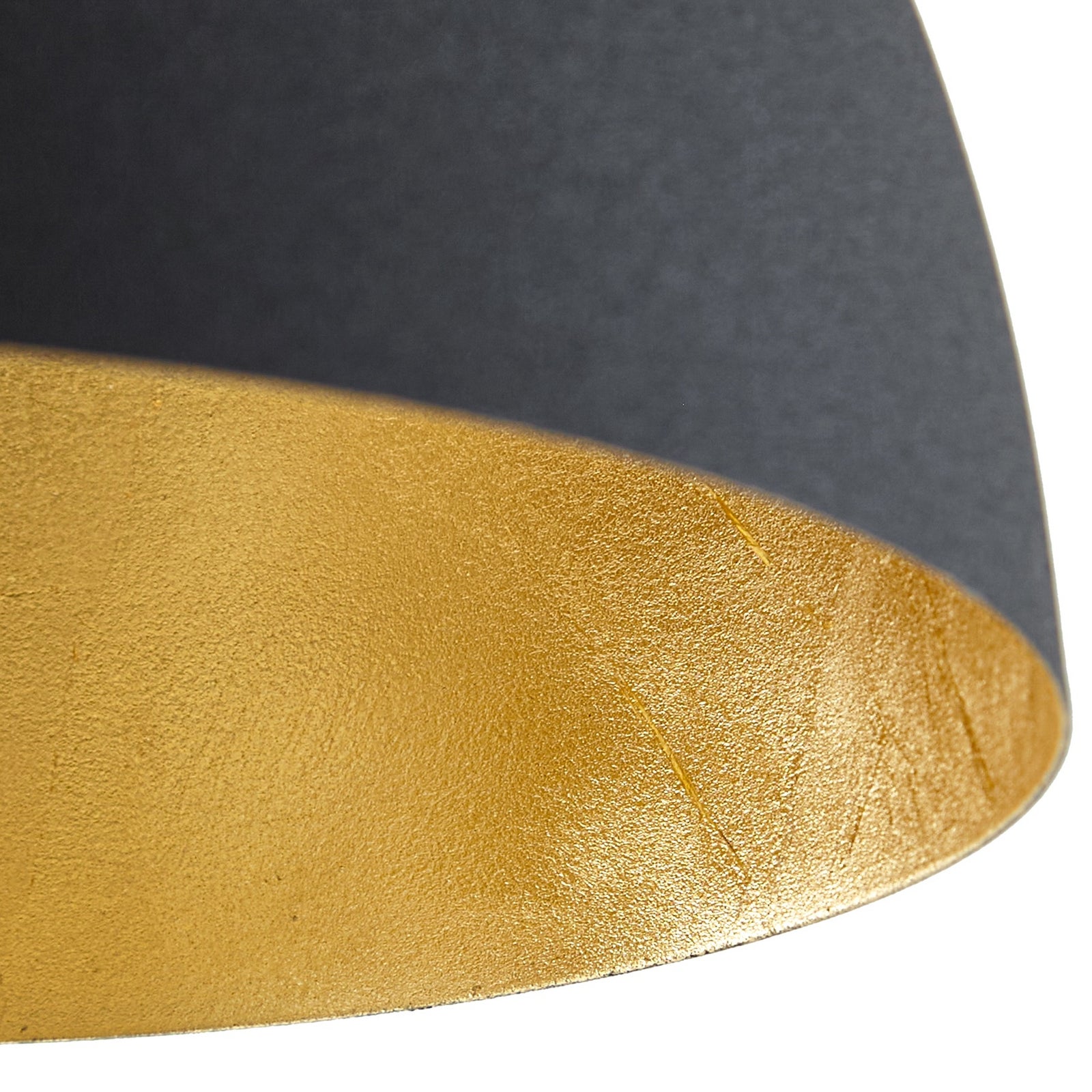 Arcchio Hängelampe Cosmina 4-flammig LED Pendelleuchte schwarz gold 120cm - 4251096578010