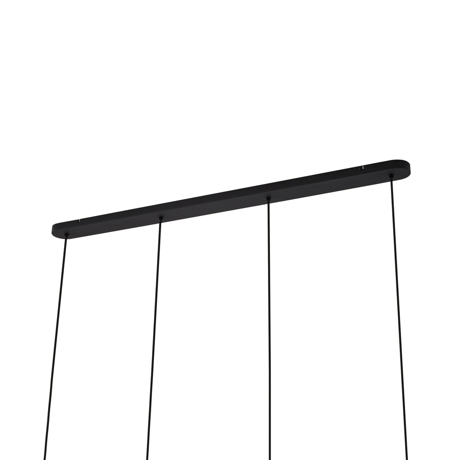 Arcchio Hängelampe Cosmina 4-flammig LED Pendelleuchte schwarz gold 120cm - 4251096578010
