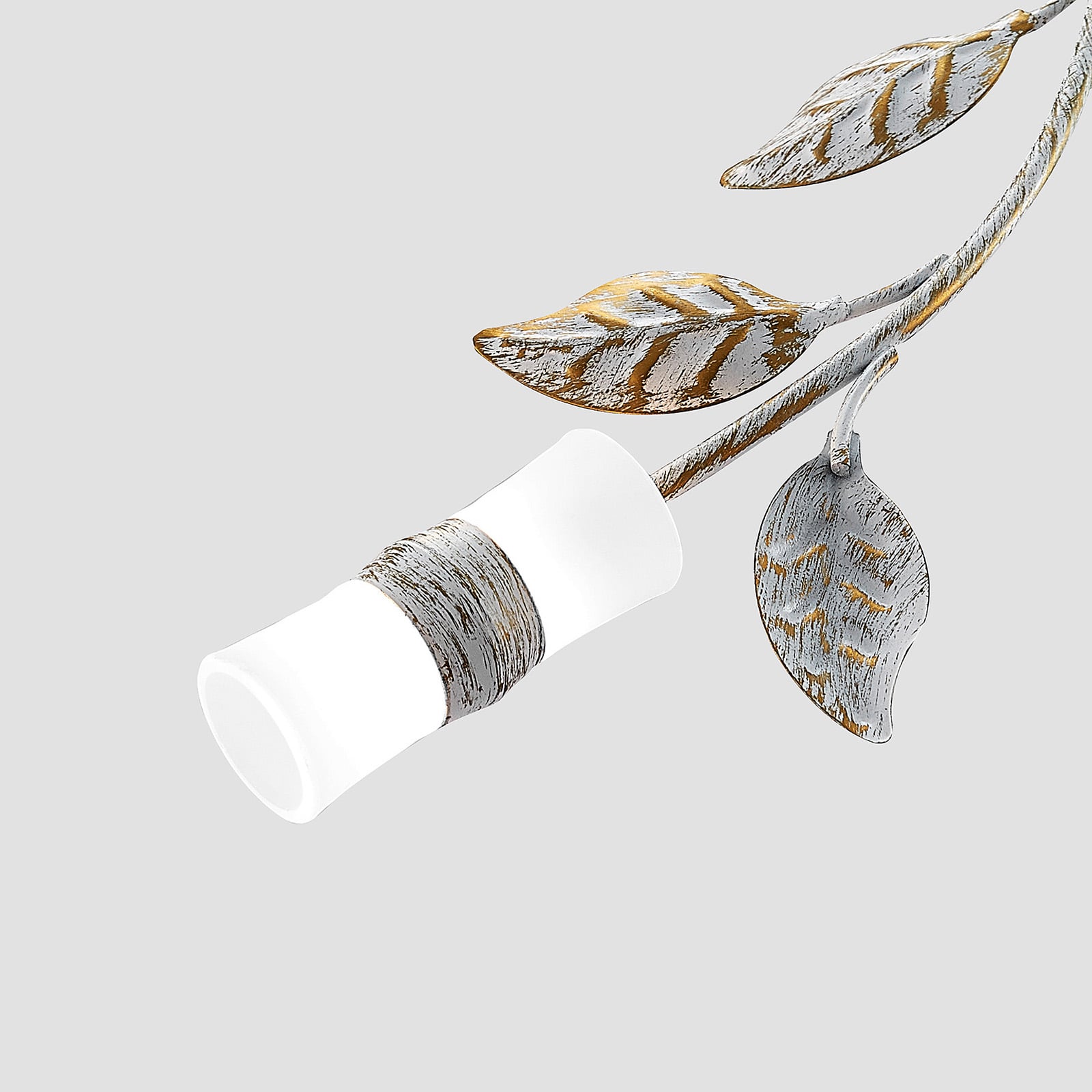 Lindby Deckenleuchte Bolonia LED Lampe Leuchte bronze weiß Ø80cm 32W 3000K - 4251096581188