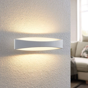 B-Ware Arcchio Wandleuchte Jelle LED Lampe dimmbar warmweiß 3000K Metall weiß 44x10cm