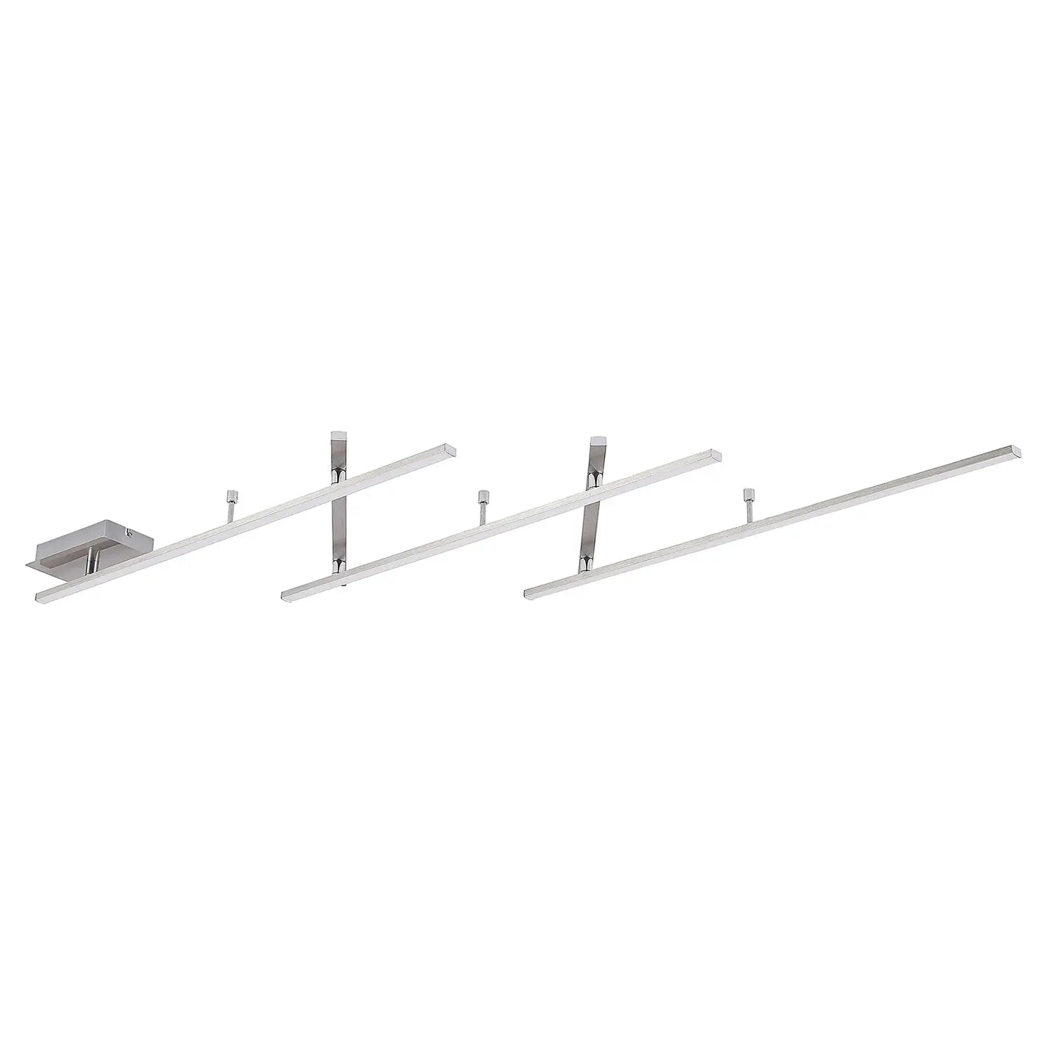 B-Ware Lindby Deckenleuchte Lampe Acia Led Nickel 250 Cm Warmweiß 25 W Verstellbar Stahl - 9626811