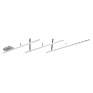 B-Ware Lindby Deckenleuchte Lampe Acia Led Nickel 250 Cm Warmweiß 25 W Verstellbar Stahl