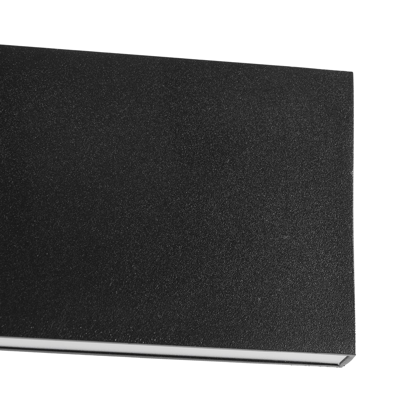 Lindby Wandlampe Ignazia LED dimmbar schwarz Metall 28cm warmweiß 1500lm - 4251096596748
