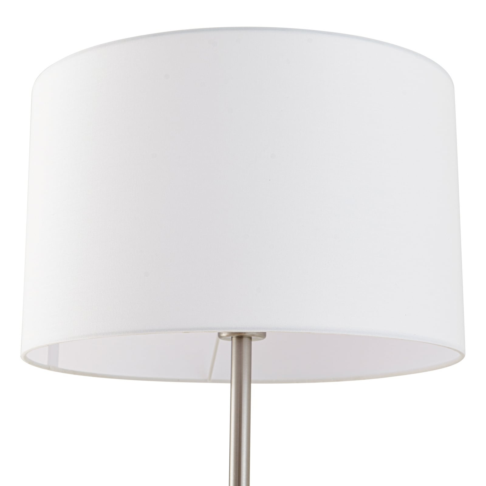 Lindby Stehlampe Aovan USB-Ladestation Ablagefläche E27 E14 nickelfarben Lampe - 4251911702613
