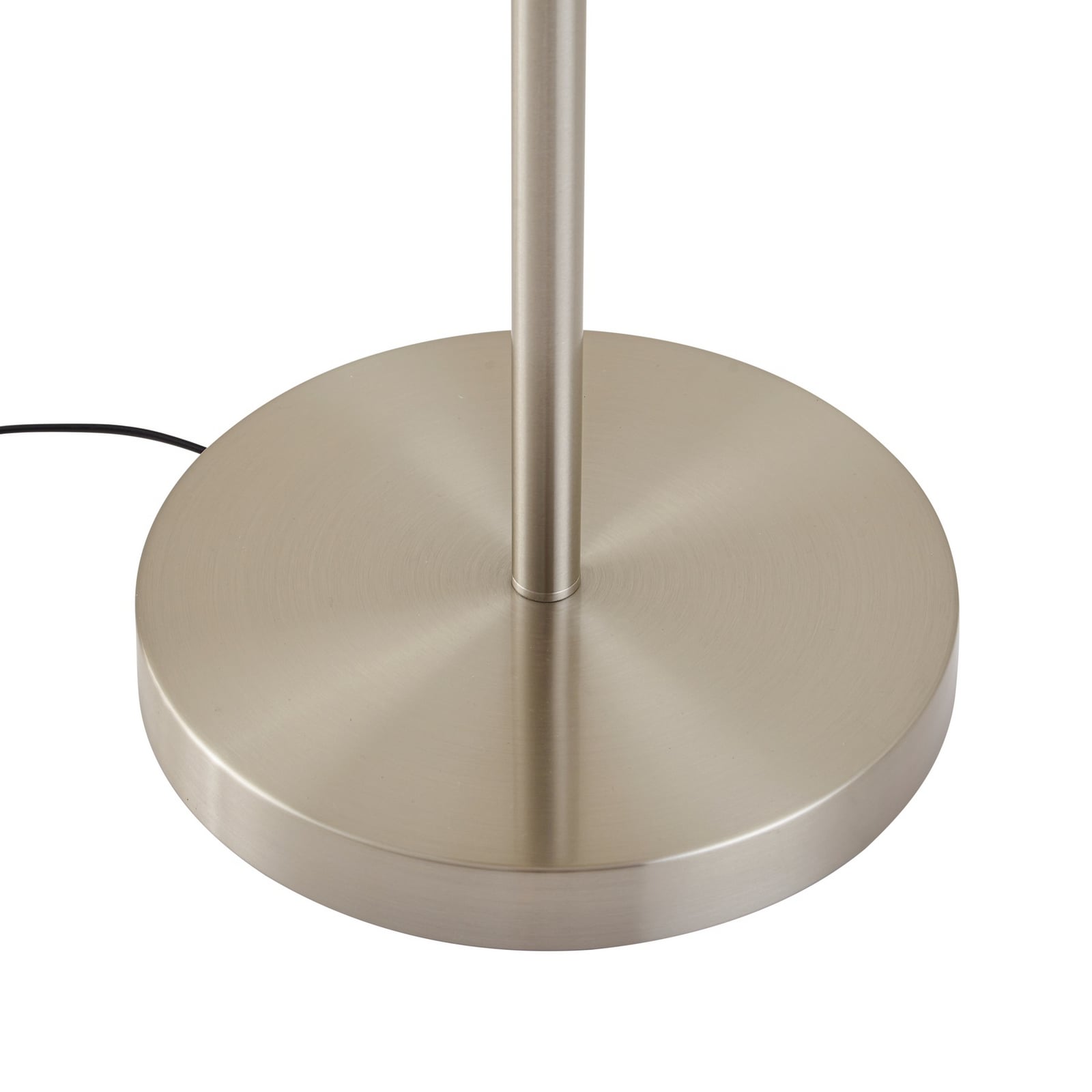 Lindby Stehlampe Aovan USB-Ladestation Ablagefläche E27 E14 nickelfarben Lampe - 4251911702613