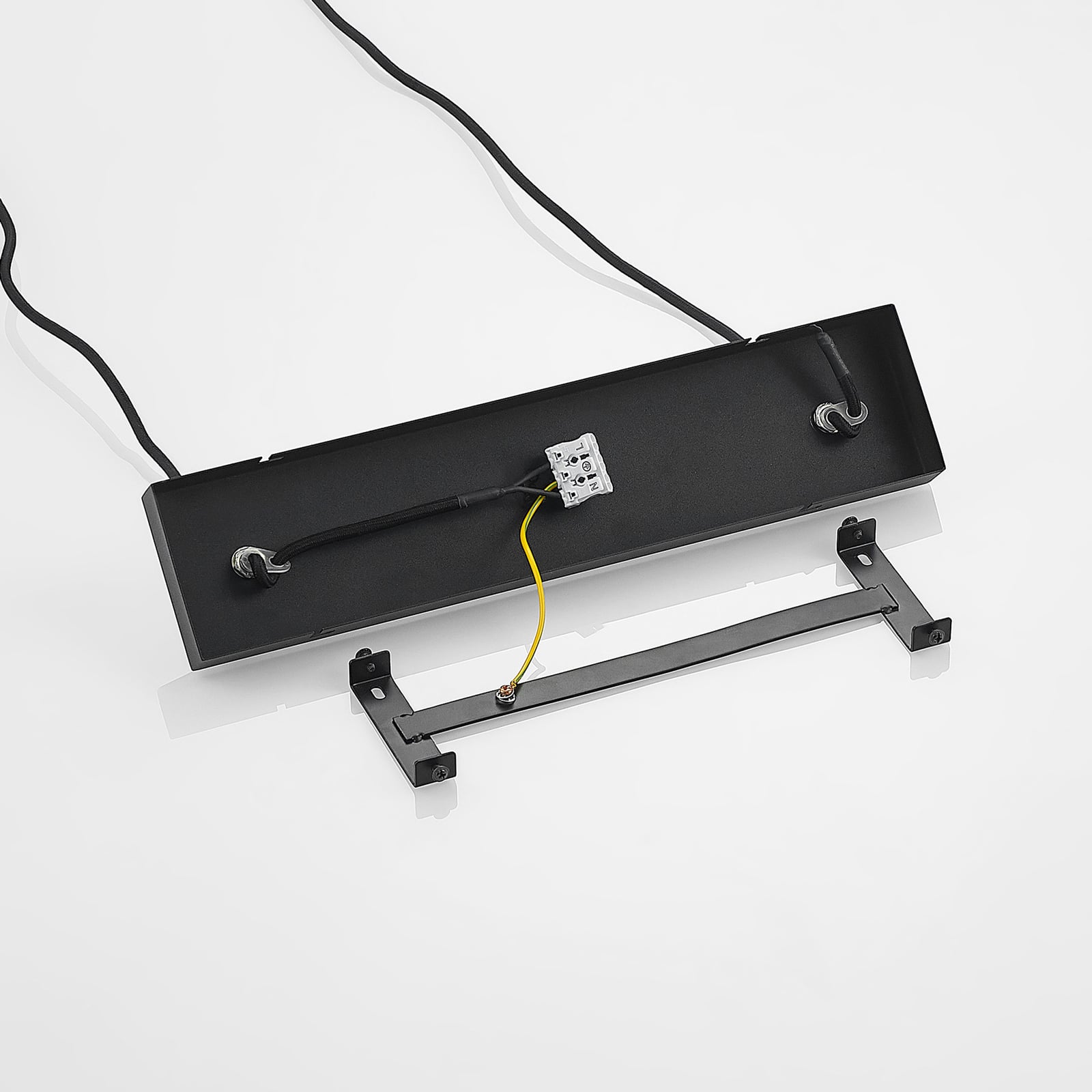 Lindby Tirzana Hängeleuchte Deckenlampe Pendelleuchte E27 dreiflammig schwarz - 4251911708950