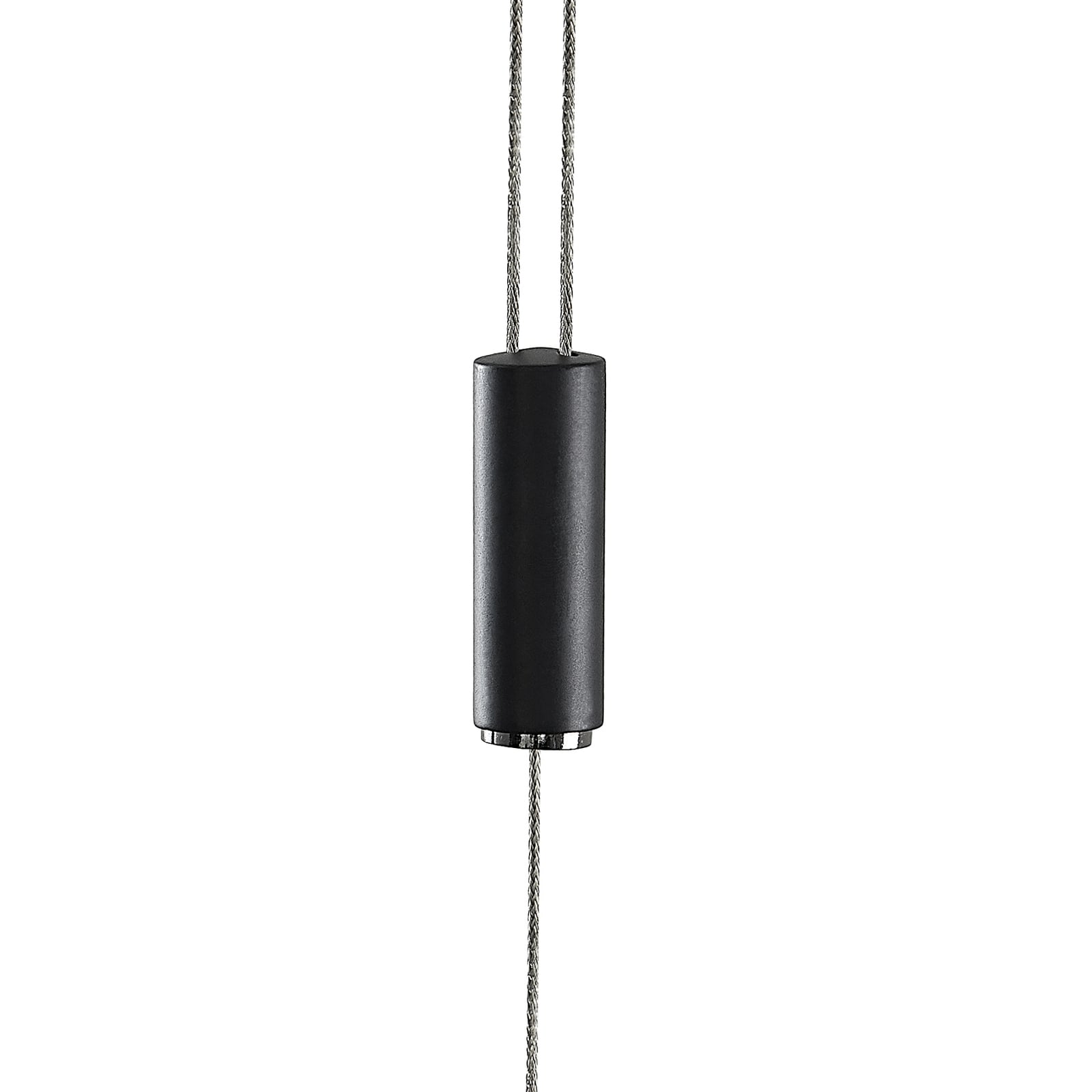 Lucande Pendelleuchte Hängeleuchte Stakato LED dimmbar schwarz 180cm 8-flg. - 4251911718966