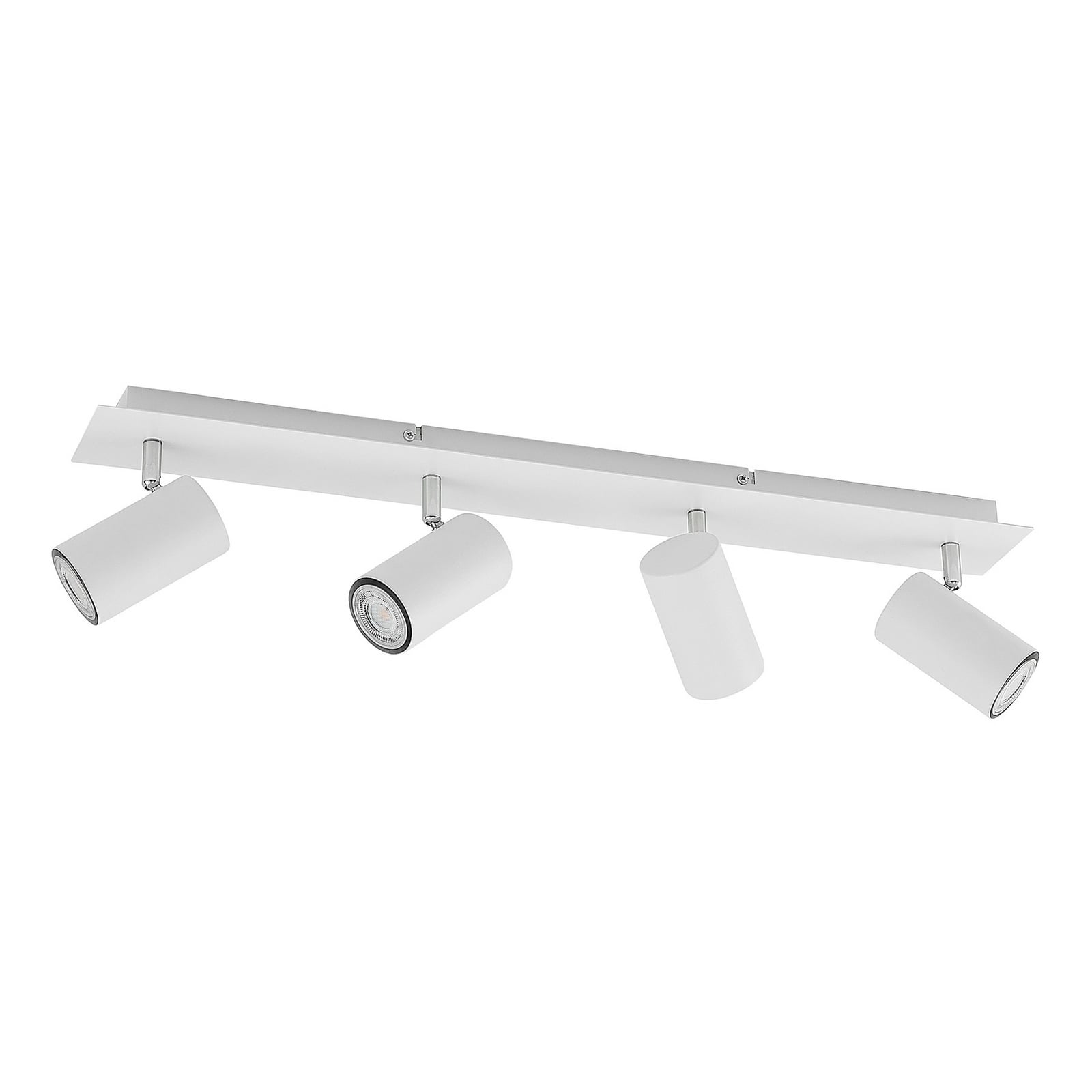 Lindby Deckenstrahler Joffrey LED Strahler 4-flg dimmbar weiß 70cm Aluminium - 4251911728521
