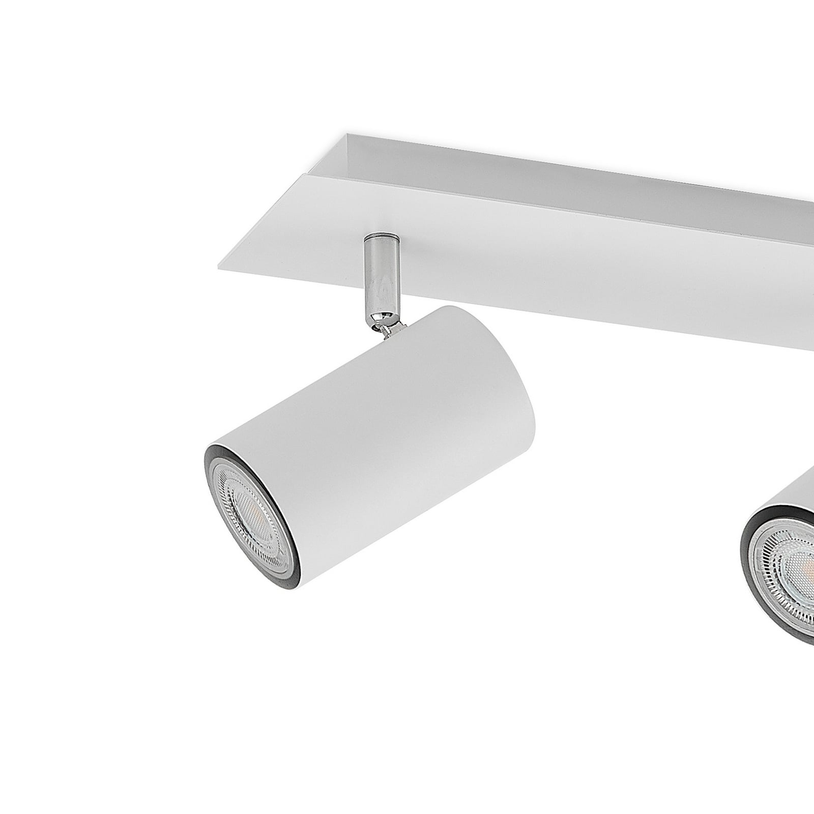 Lindby Deckenstrahler Joffrey LED Strahler 4-flg dimmbar weiß 70cm Aluminium - 4251911728521