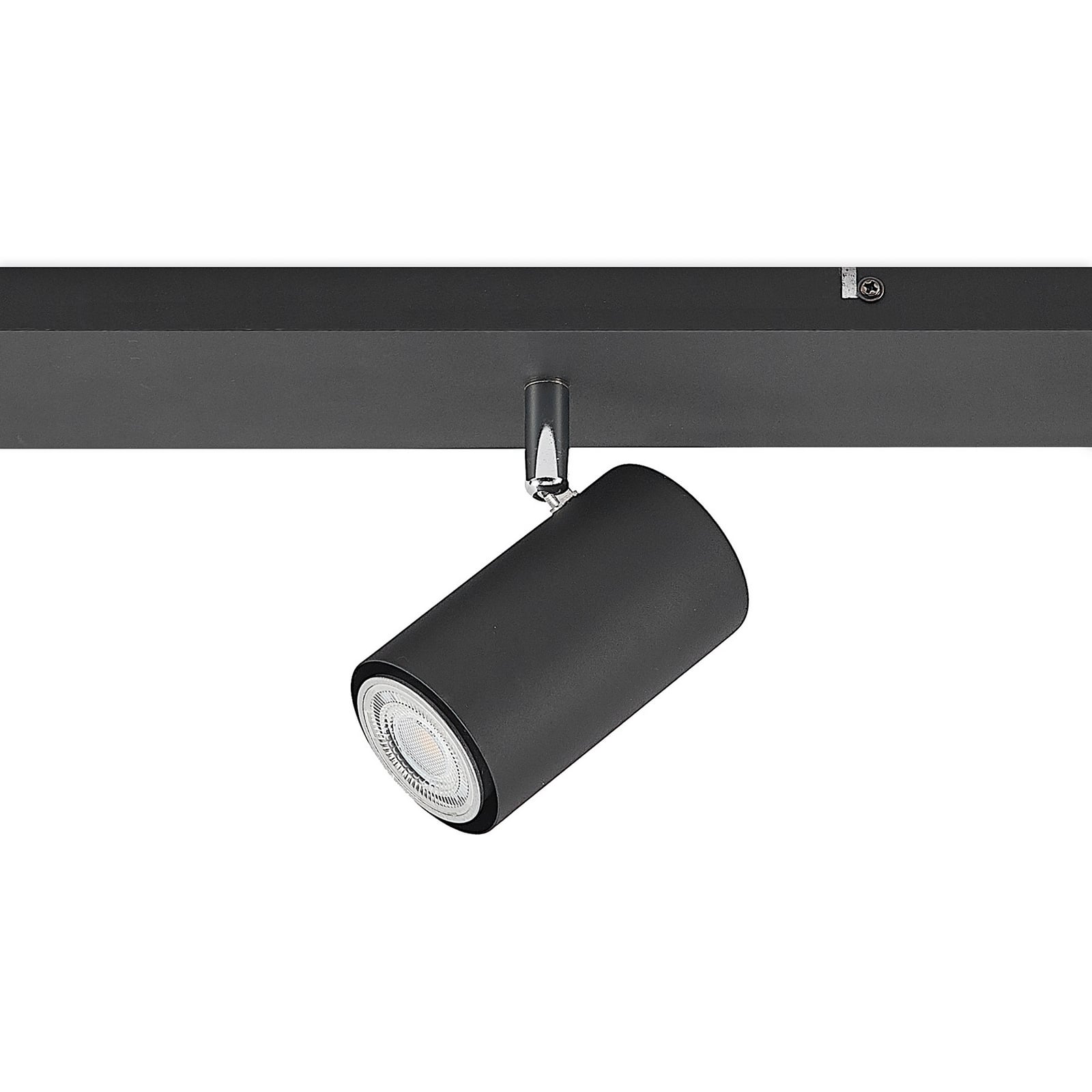 Lindby Deckenstrahler Joffrey LED Strahler 6-flg dimmbar schwarz 116cm Leuchte - 4251911728590