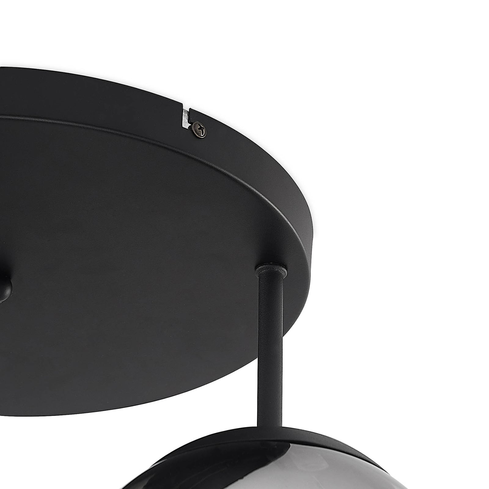 Lindby Deckenleuchte Teeja LED Deckenlampe Leuchte dimmbar grau Ø47cm 3-flammig - 4251911746013