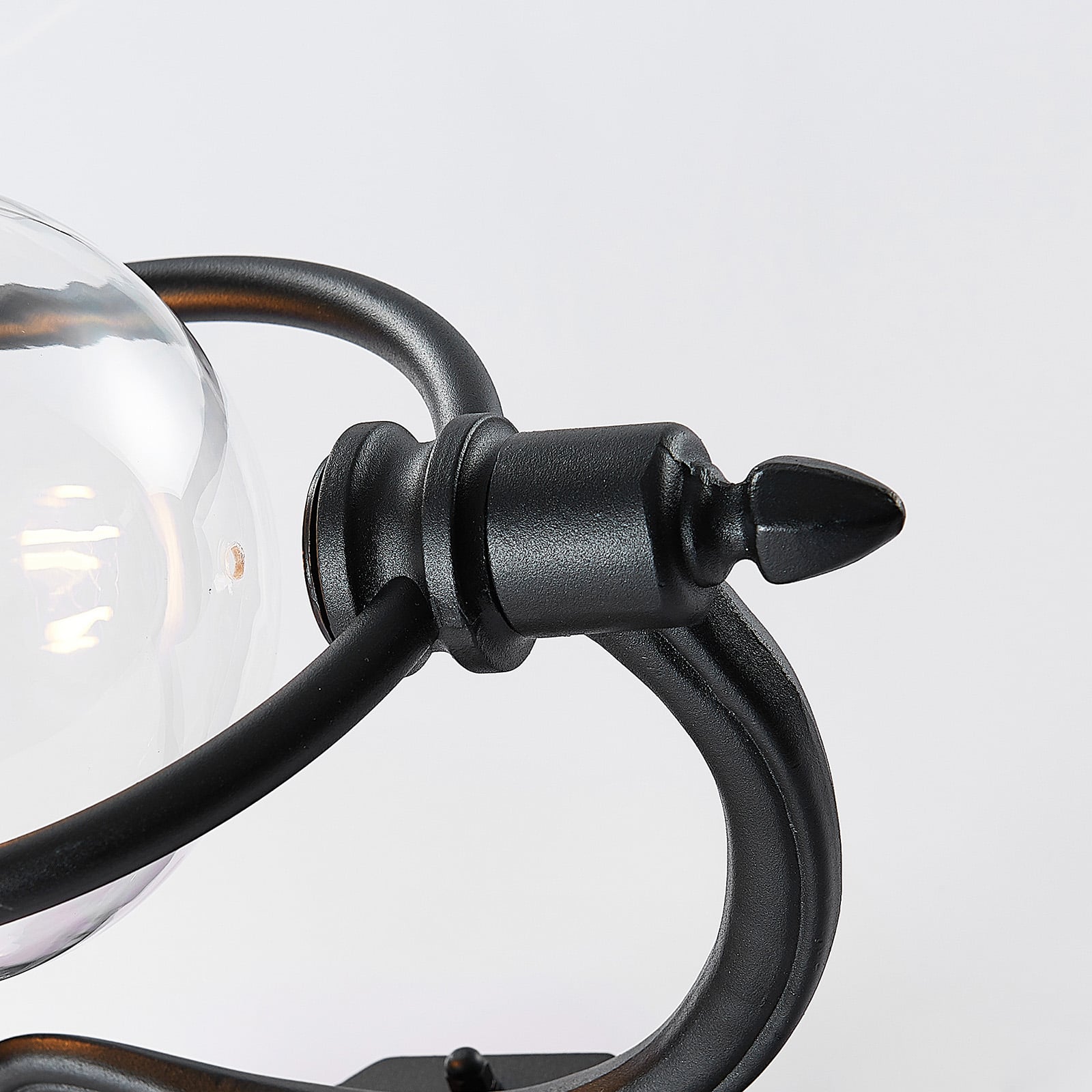 Lindby Außenwandleuchte Clint LED Gartenlampe Wandleuchte seewasserfest kupfer - 4251096573510