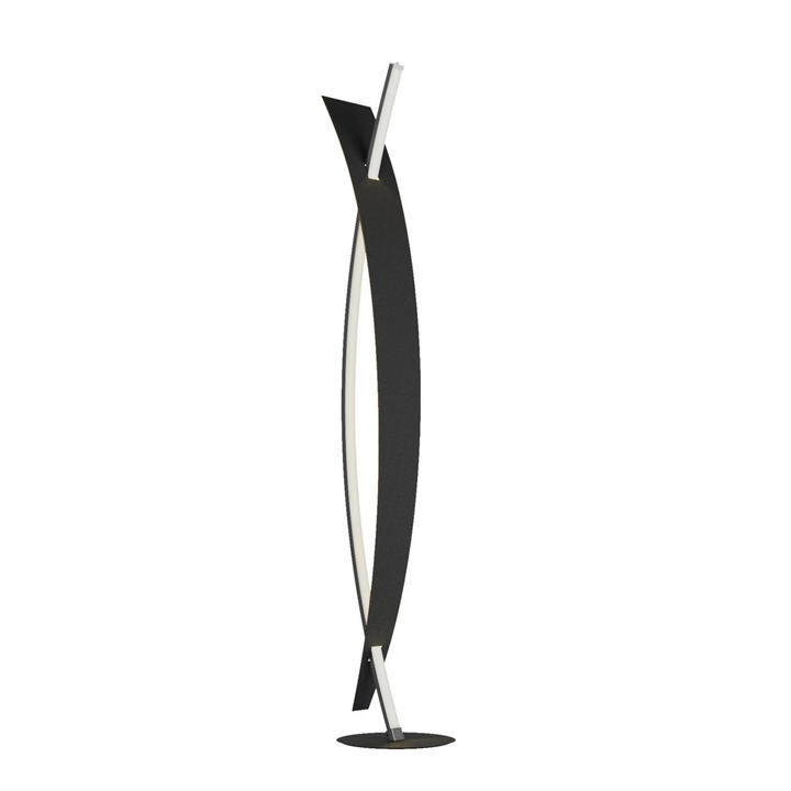 Lucande Led Stehleuchte Marija Wohnzimmerleuchte Lampe Schwarz Metall H140 Cm B-Ware - 9639123
