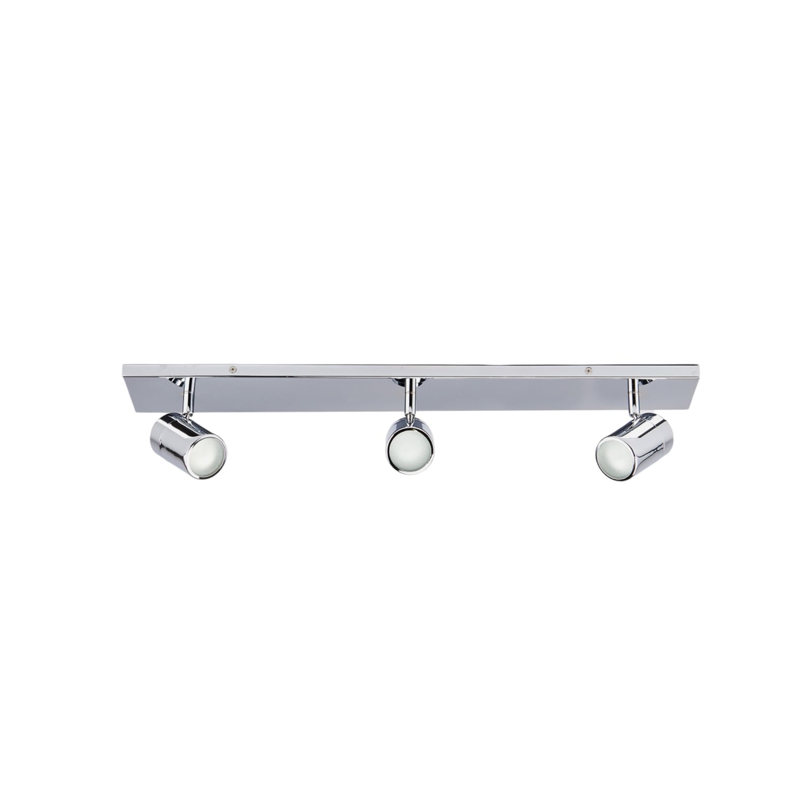 Lindby Deckenleuchte Dejan LED Lampe 3-flg dimmbar chrom IP44 65x9cm Badezimmer - 6291106550887