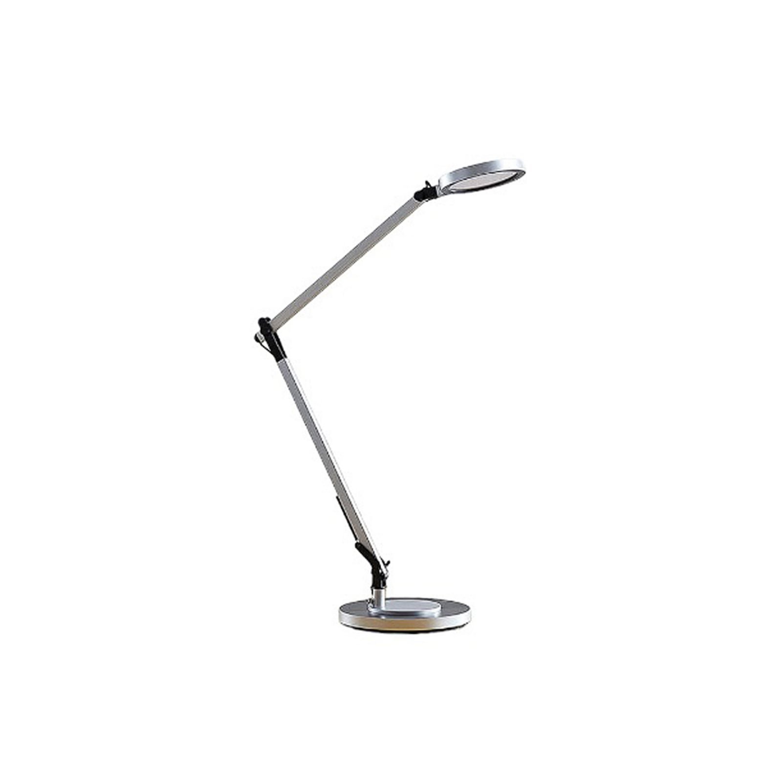 Lindby LED Tischlampe Rilana dimmbar höhenverstellbar silber schwarz 46,5cm - 4251096559484