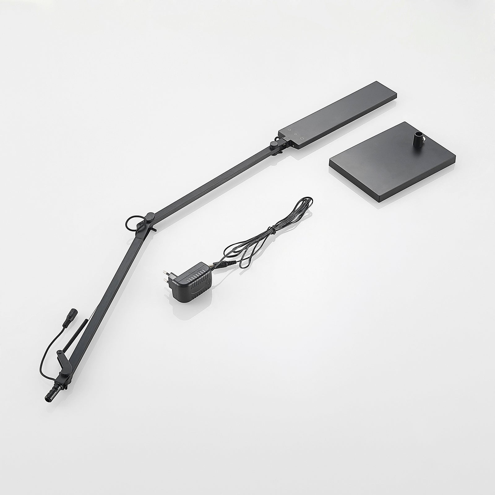 Lindby Tischlampe Antisa LED dimmbar CCT schwarz höhenverstellbar 1000 Lumen - 4251096589177