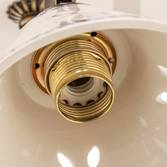 Ceramiche Nonna Deckenlampe Deckenlampe Lampe Leuchte Decke E14 Keramik 3 Fl. B-Ware