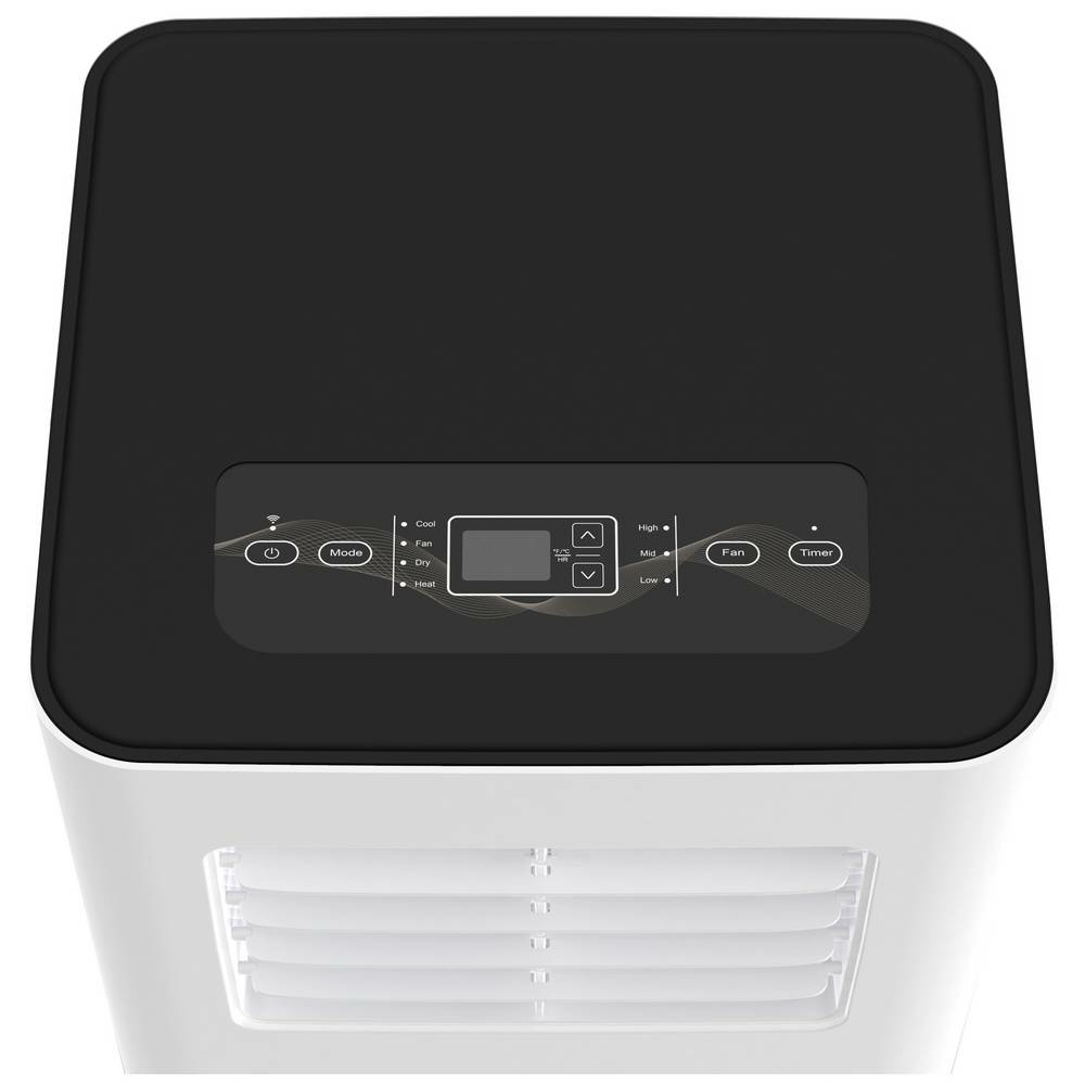 BISWIND Monoblock-Klimagerät mobile Klimaanlage EEK: A 2.6 kW 80 m³ Weiß