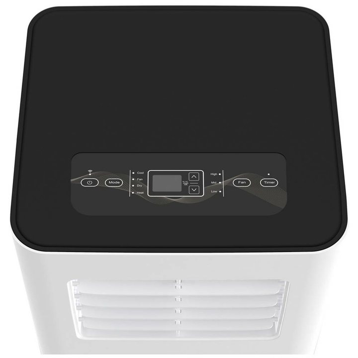 BISWIND Monoblock-Klimagerät mobile Klimaanlage EEK: A 2.6 kW 80 m³ Weiß