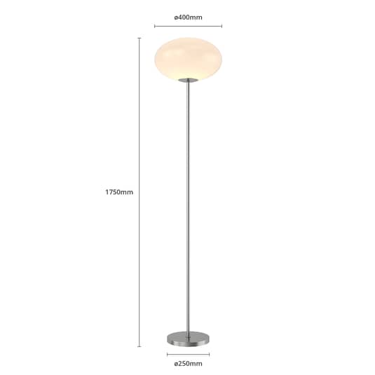 Lindby Sonika Stehleuchte Stehlampe Lampe Leuchte 60W IP20 Wohnzimmerlampe E27 - 4251096581720