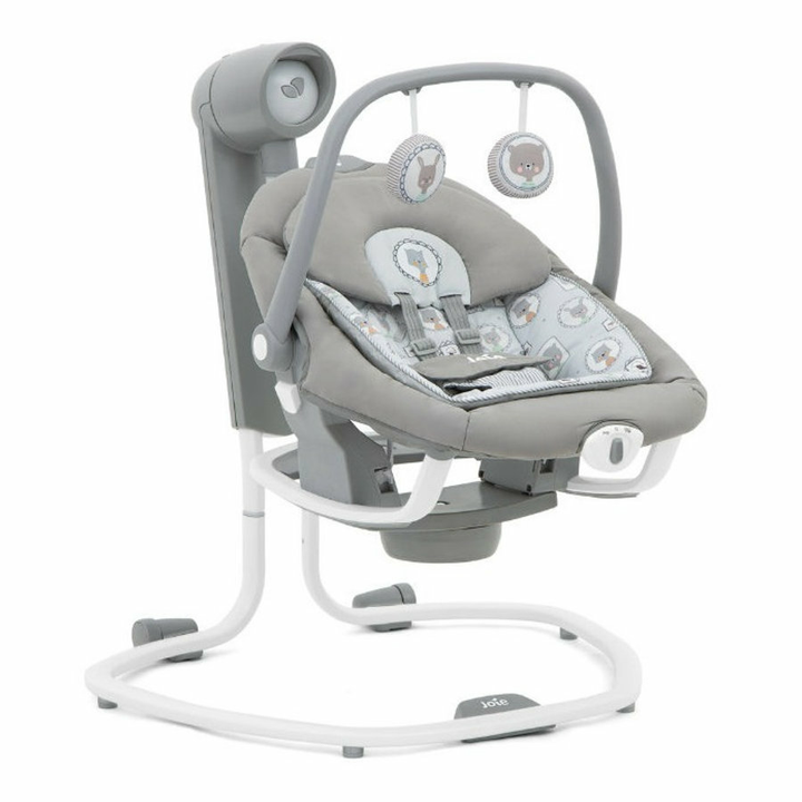 Joie Schaukel Serina 2in1 Portrait Babyschaukel Babywippe Elektrische Wippe Wieg B-Ware
