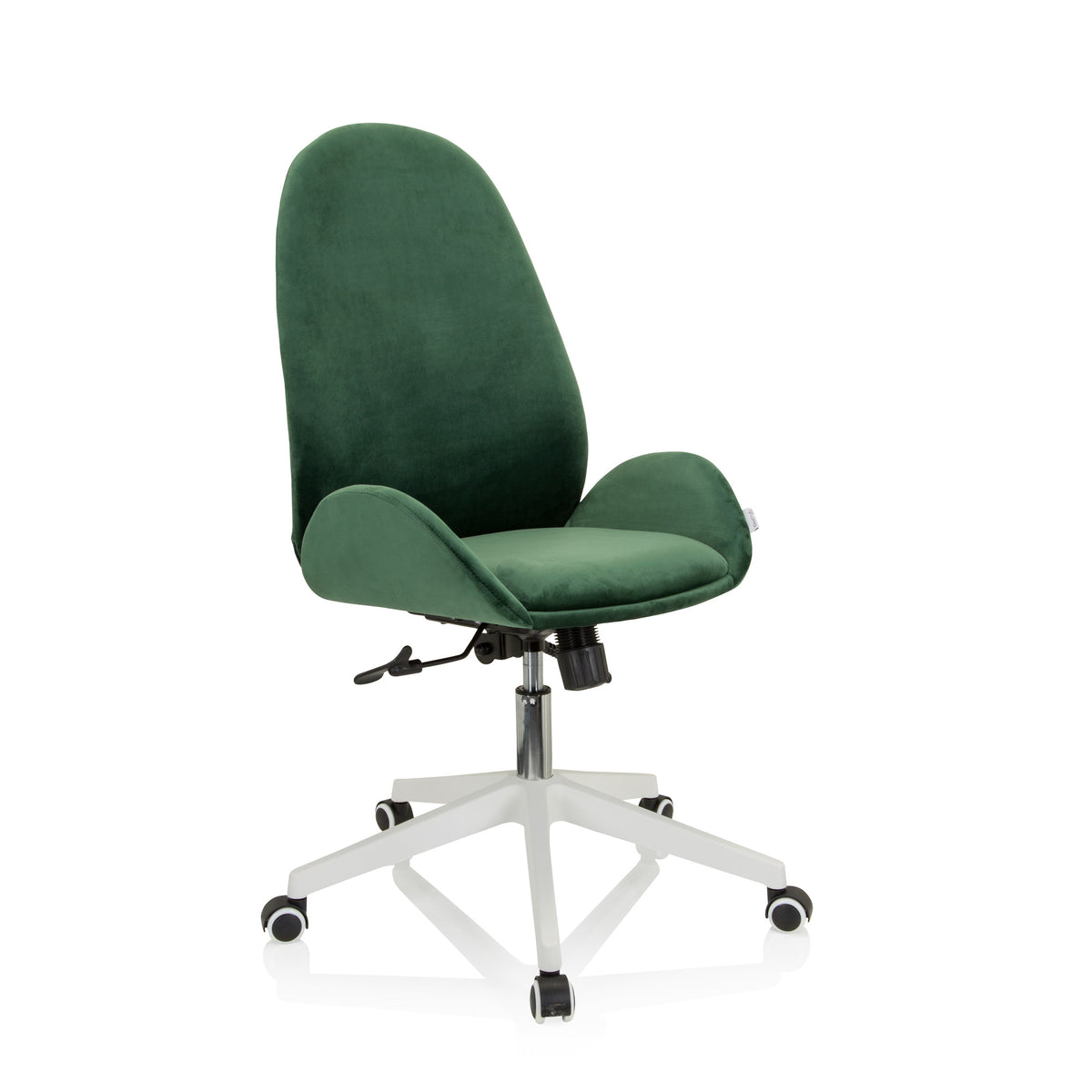 hjh OFFICE AVEA Bürostuhl Drehstuhl Stuhl Schreibtischstuhl Home Office Samt - 4064323023050
