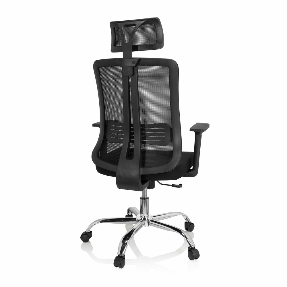 hjh OFFICE ZH 200 Chaise de bureau pivotante noire