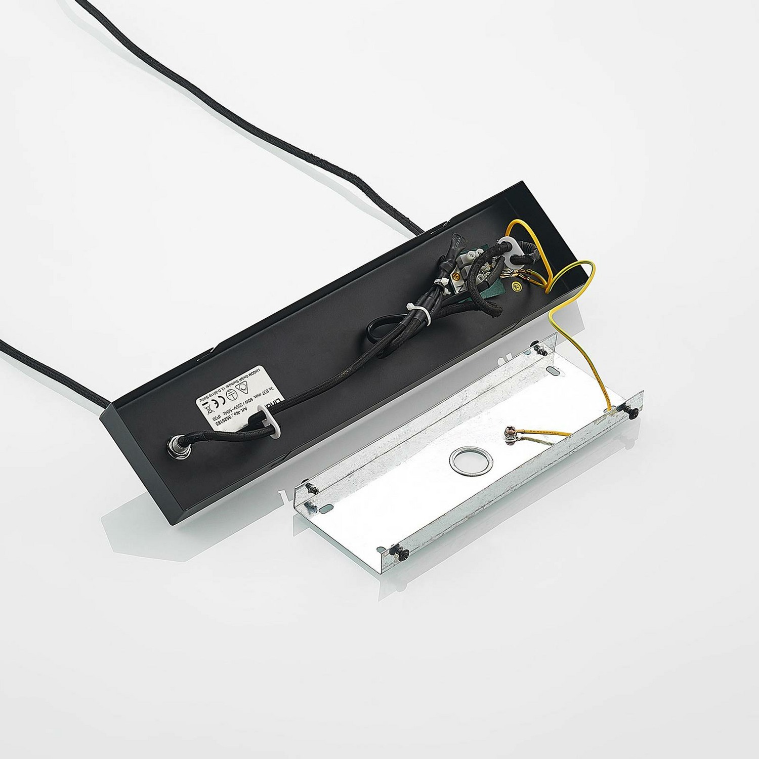 Lindby Eldarion Hängeleuchte Hängelampe Lampe Leuchte 3 Flammig Licht Schwarz935 B-Ware - 4251096581126