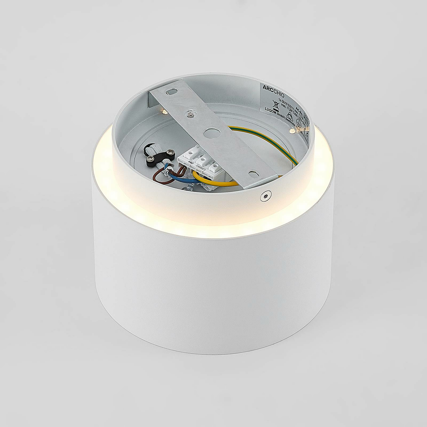 Plafonnier LED Arcchio Talima, douille GU10, rond, W656, produit de seconde main.