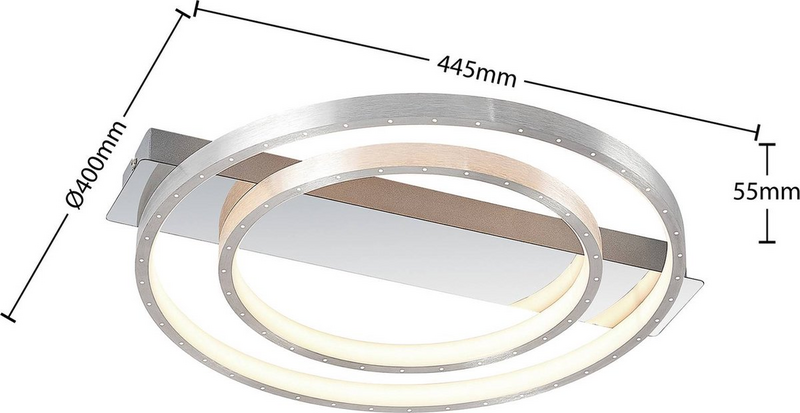 Lindby Eymen Led Deckenlampe Deckenlampe Wohnzimmerleuchte Deckenlicht Led B-Ware - 4251096591378