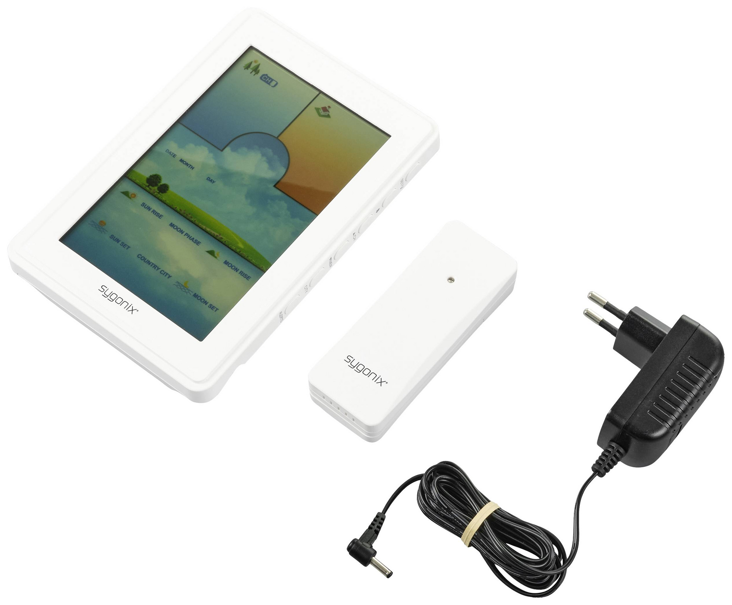 Station météo numérique Sygonix SY-5509564 - Prévisions météo