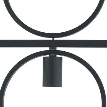 Lindby Mateja Stehleuchte Stehlampe Standleuchte Leuchte E27 Schwarz Dreiflammig B-Ware