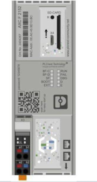 Phoenix Contact Pl Cnext Control Axc F 2152 2404267 Sps Controller B-Ware - 4055626356280