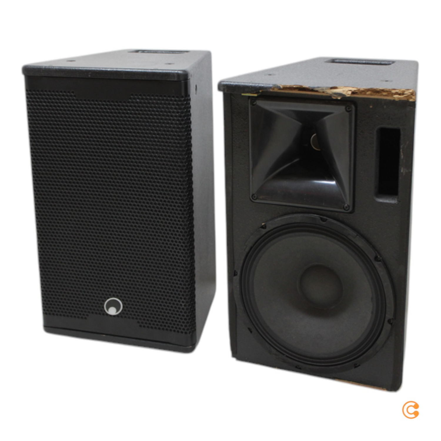 B-Ware Omnitronic MAXX-1810DSP 2.1 Aktives PA-Lautsprecher-Set SIEHE TEXT/FOTOS