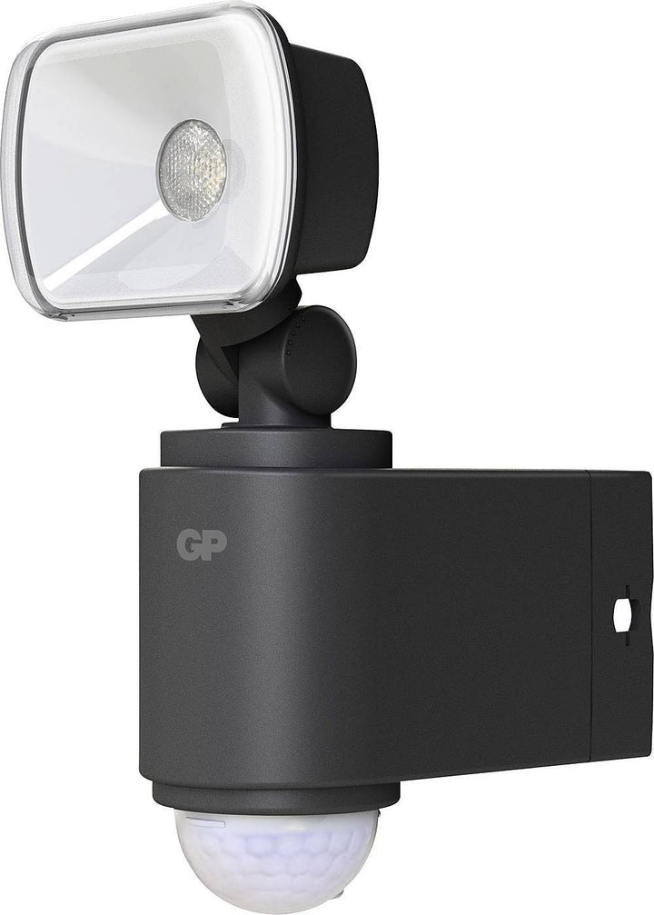 GP Batteries LED Außenstrahler Außenlampe Licht mit Bewegungsmelder Neutral Weiß