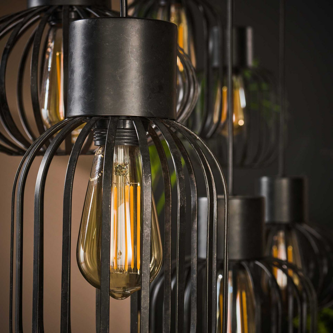 Prison Hängelampe Hängeleuchte Lampe Leuchte Pendellampe Pendelleuchte Licht B-Ware - 8713244078354