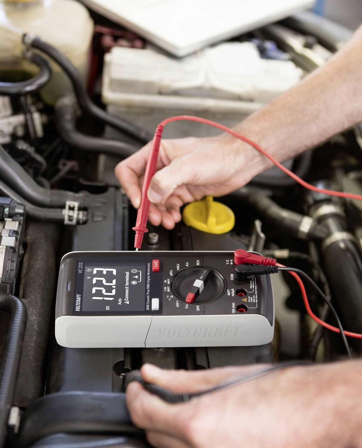 B-Ware Voltcraft Vc232 Hand Multimeter Digital  Cat Iii 600 V Messgerät Messwerkzeug70