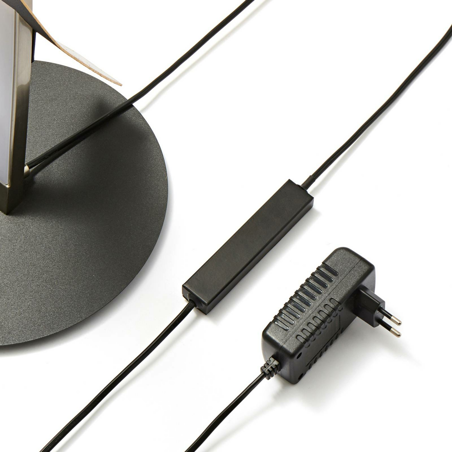 B-Ware Lucande Led Stehleuchte Marija Stehlampe Lampe Wohnzimmerlampe Led 24 W Schwarz