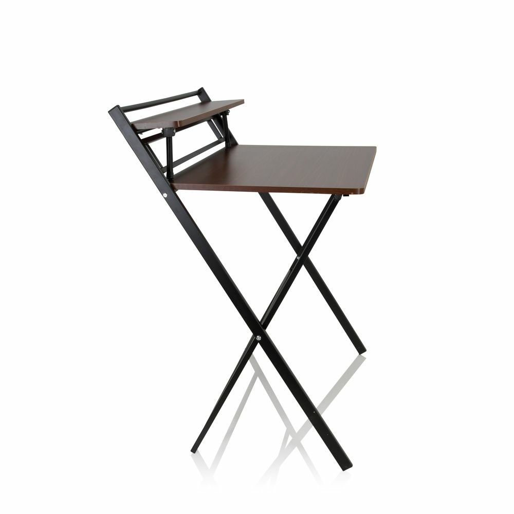 Hjh Office Schreibtisch Easy Clap 92 X 84 Walnuss Klapptisch Arbeitstisch  B-Ware - 4064323013501