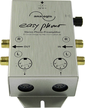 B-Ware Analogis Y71634 Phono Vorverstärker Plattenspieler Spieler Easy Phono 18 20000 Hz