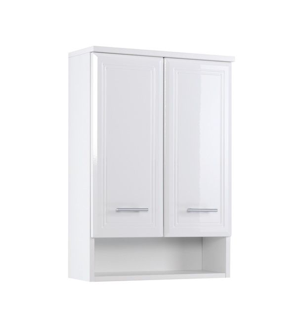 Giessbach Hänger Poseidon Weiß Badmöbel Badschrank Bad-Hängeschrank Schrank