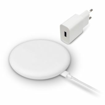 Xiaomi White 20W High Speed Wireless Charger Set Ladegerät Ladeplatte USB Qi 20W