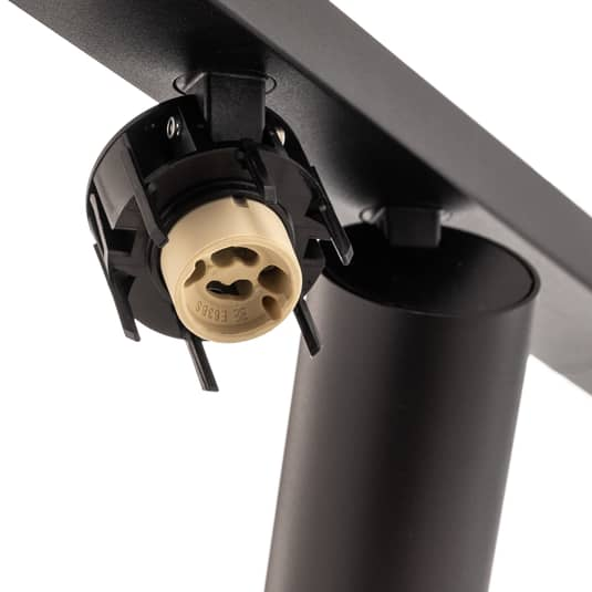 B-Ware Nowodvorski Deckenstrahler Mono Corner Viii Deckenlampe Leuchte Schwarz 2x150cm
