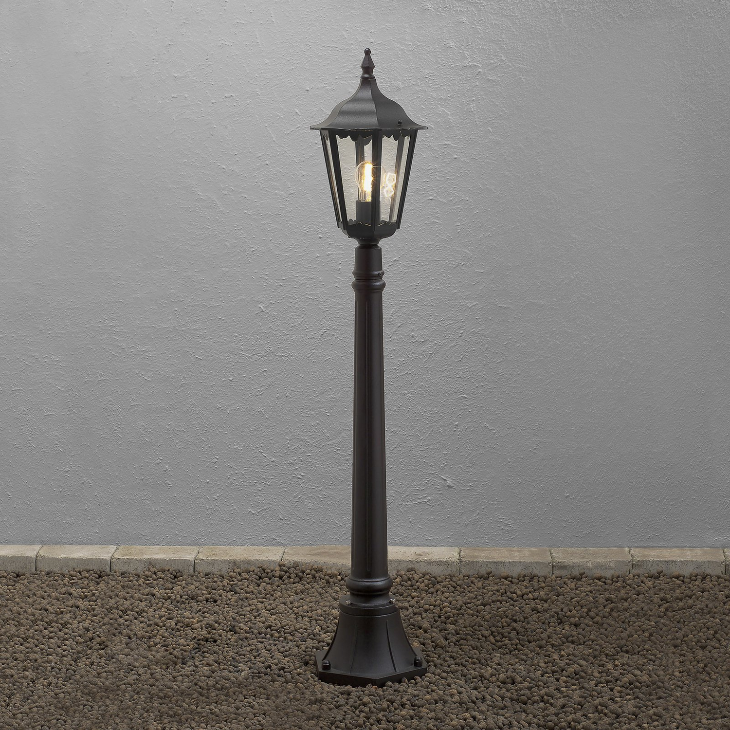 B-Ware Konstsmide Firenze 7215 750 Außenstandleuchte Energiesparlampe E27 100 W Schw32