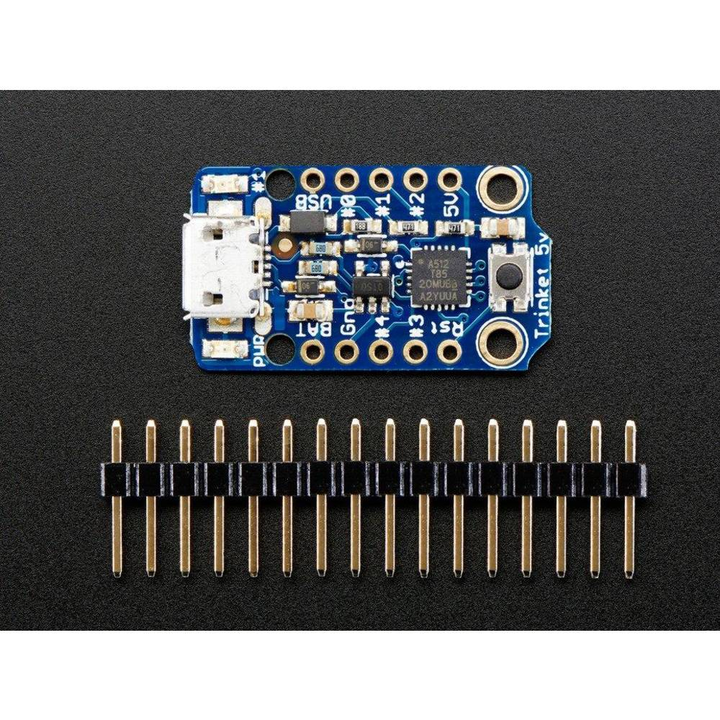 Adafruit 1501 Entwicklungsboard Trinket Mini-Mikrocontroller 5V LogikAVR ATtiny