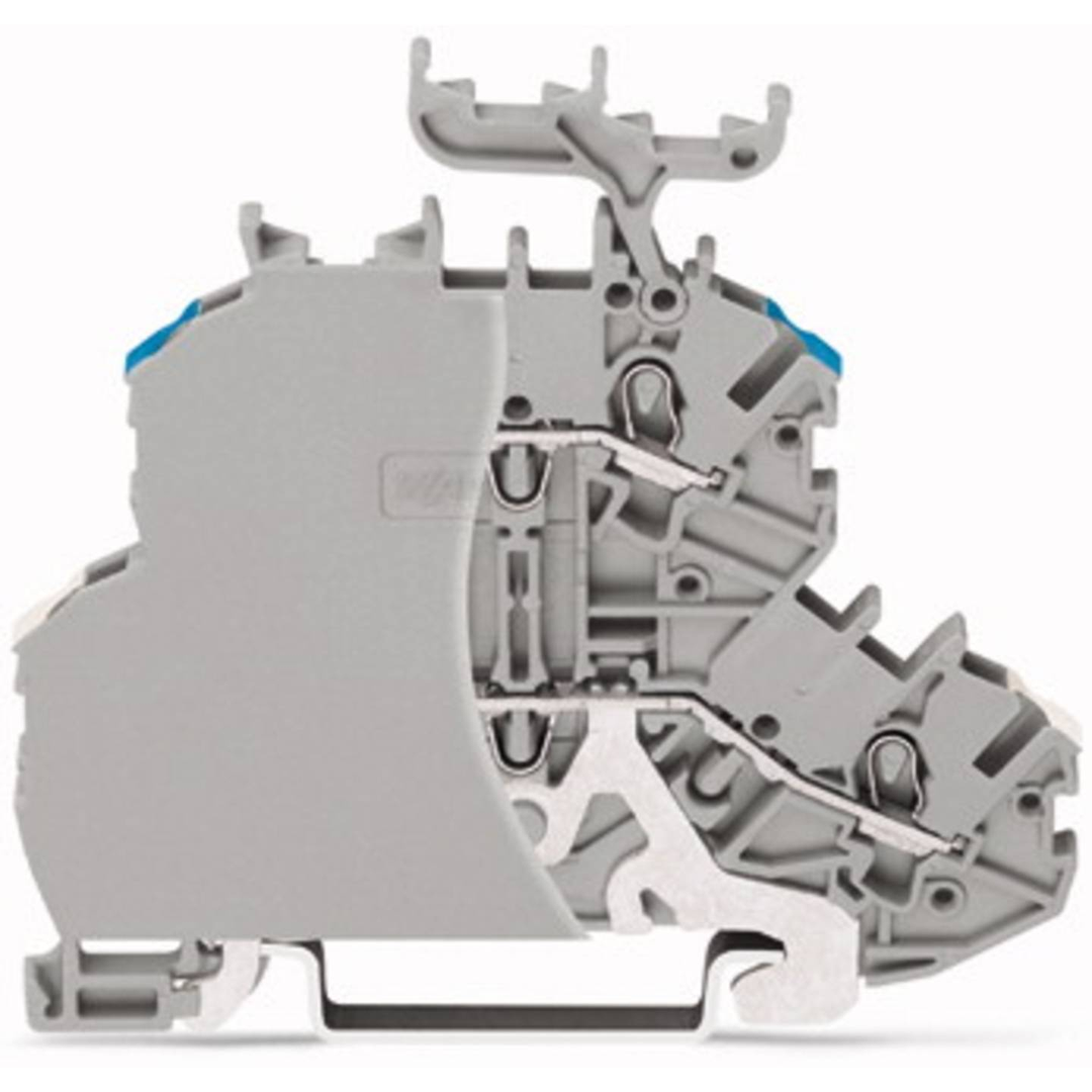 WAGO 50 St. 2000-2258/099-000 Doppelstock-Durchgangsklemme Klemmblock Klemme