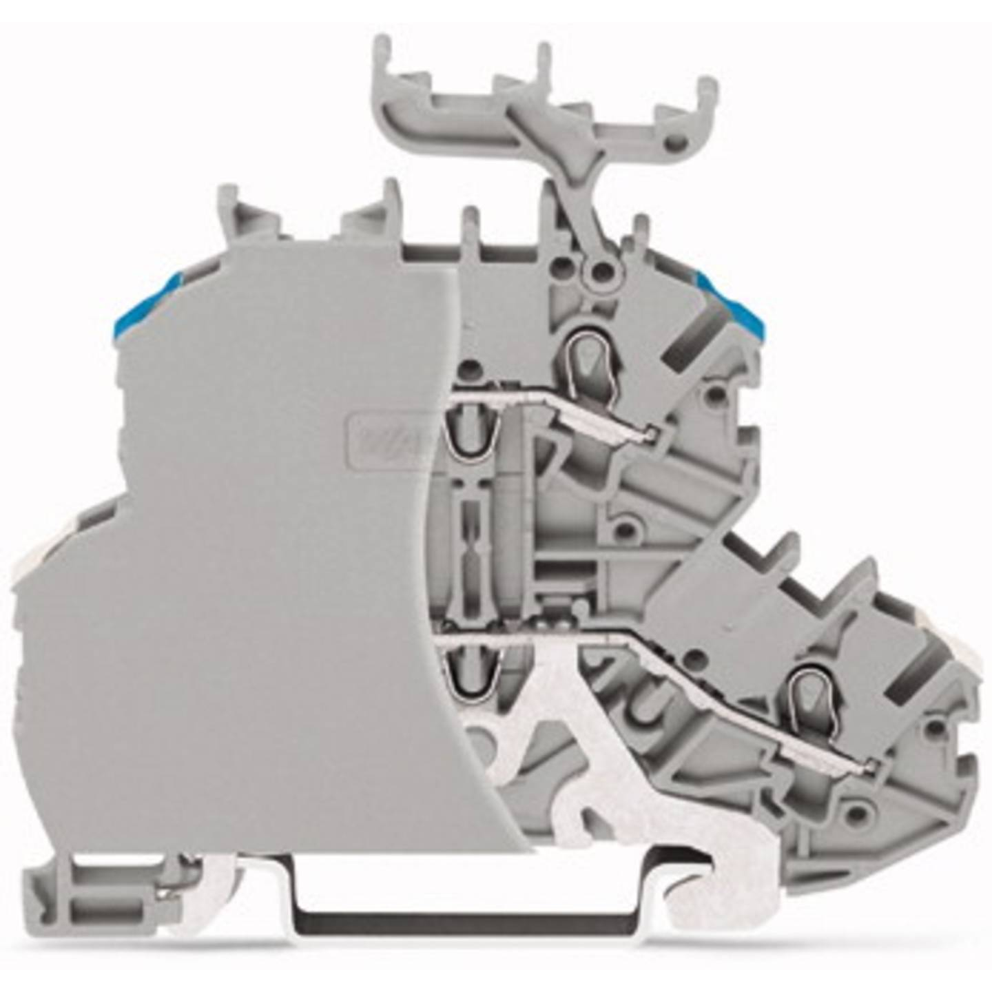 B-Ware Wago 50 St. 2000 2258/099 000 Doppelstock Durchgangsklemme Klemmblock Klemme