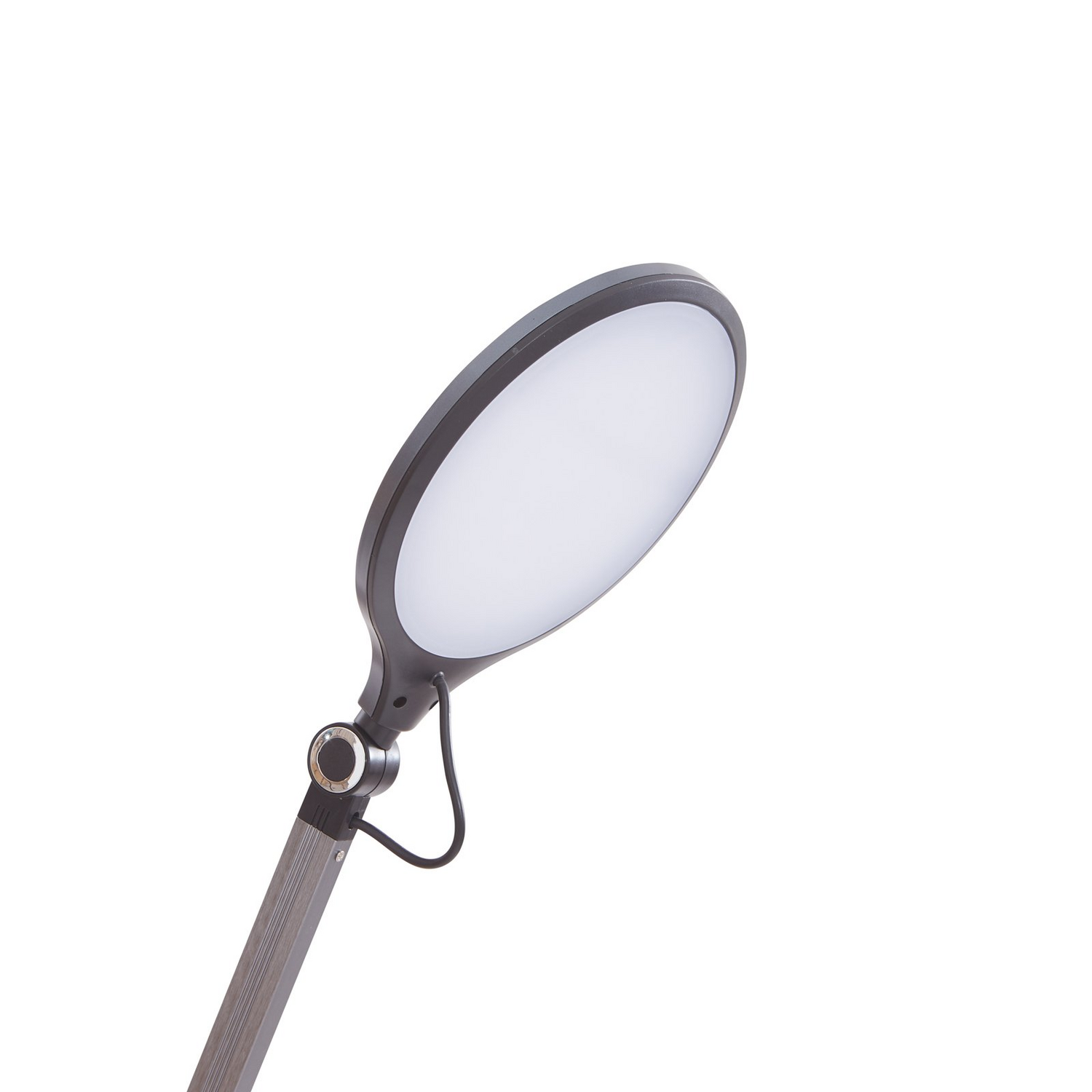 B-Ware Lindby Tischleuchte Lampe Led Nyxaris Grau Metall Ladestation Touchdimmer845