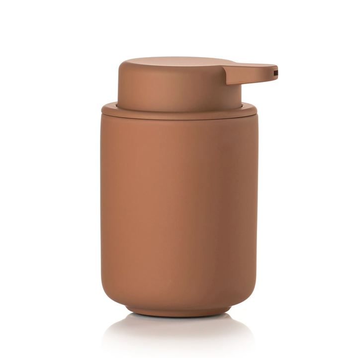 Zone Denmark Ume Seifenspender Seifen-Spender Steinzeug H 12,8 cm terracotta