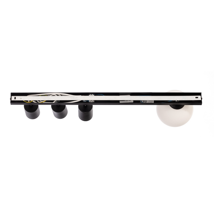 Deckenstrahler Baster 4 Stahl vierflammig 3 Spot Kugel Strahler Lampe Leuchte